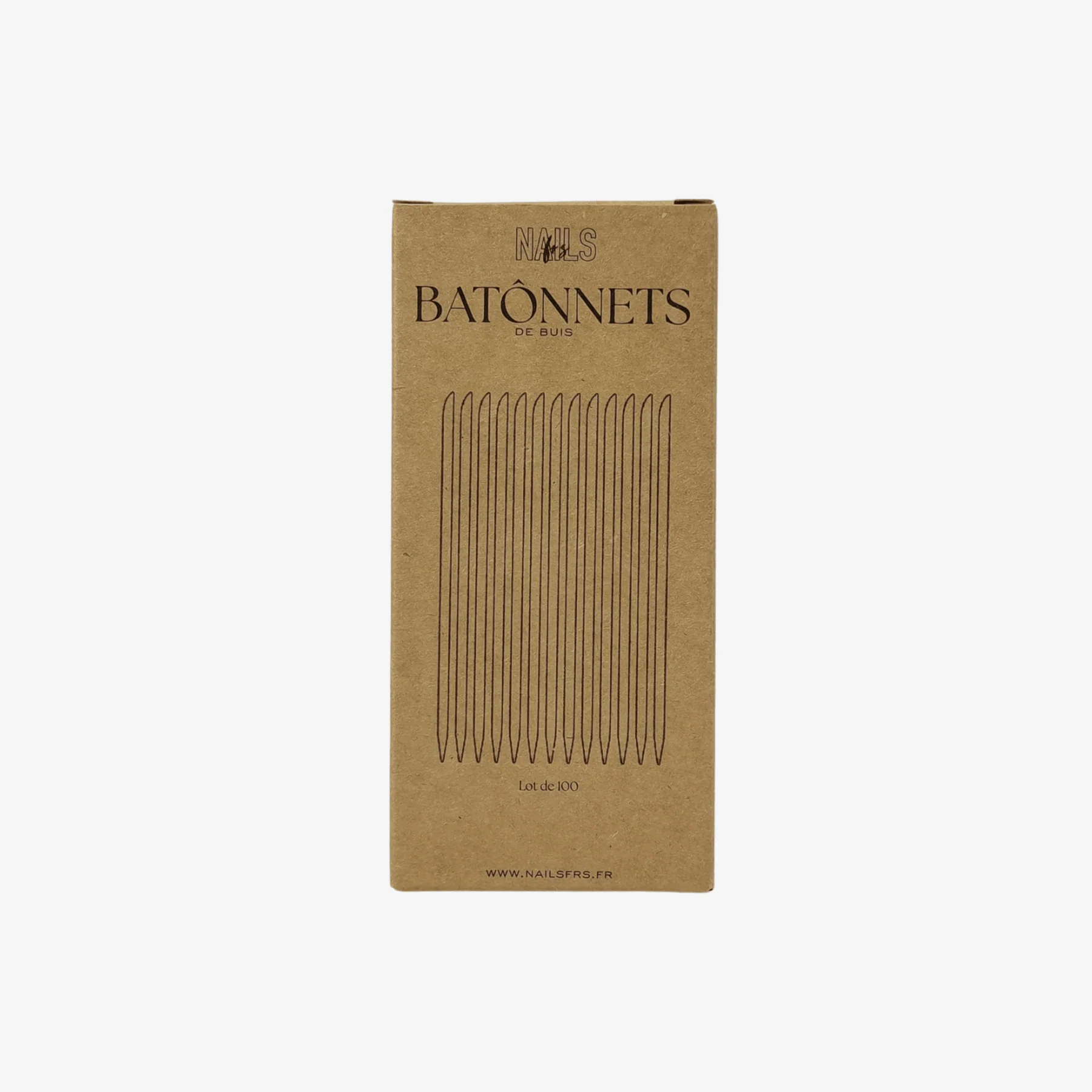 Bâtonnets de buis 100pcs - Image 2