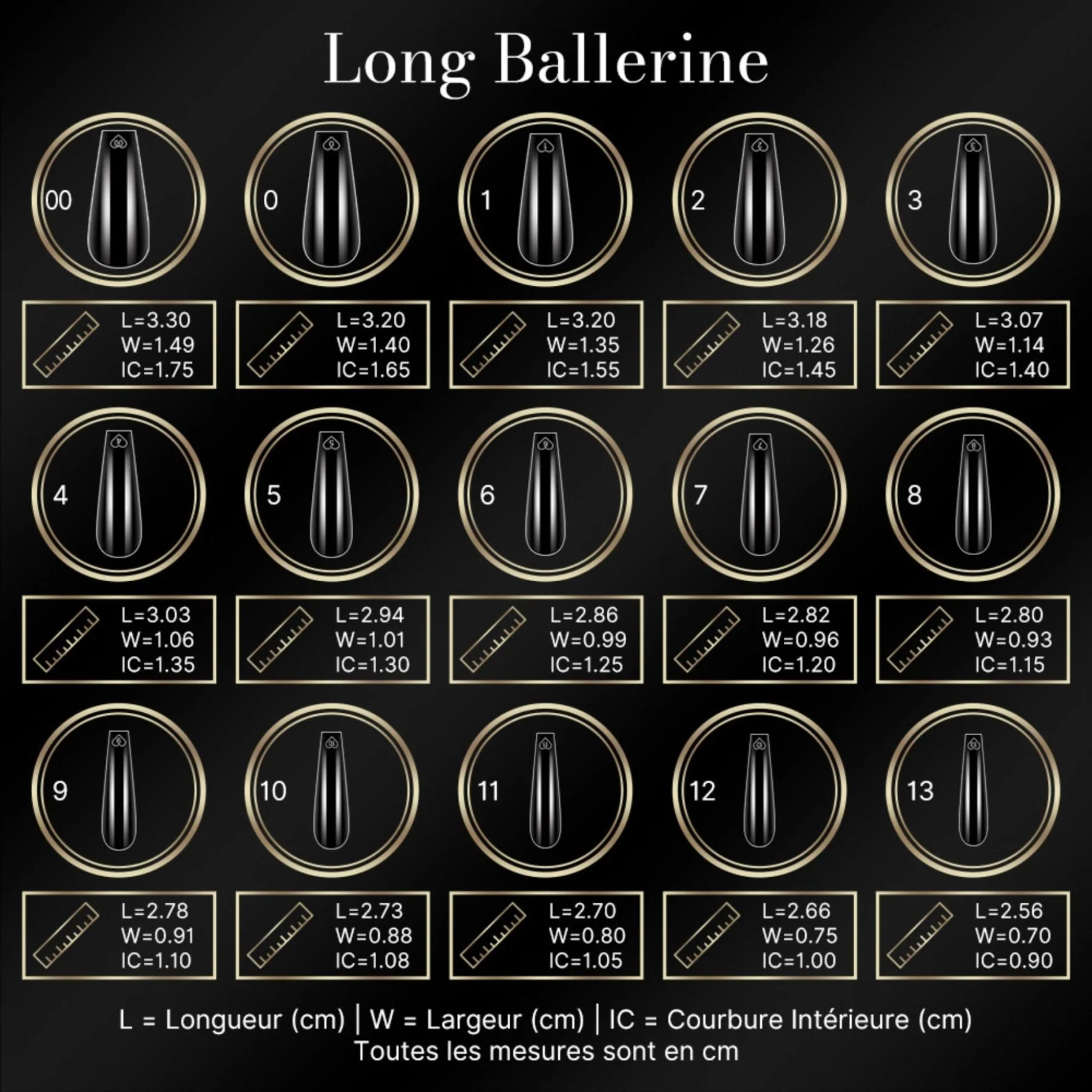 cap's nails long ballerine - Capsules américaine - Image 5