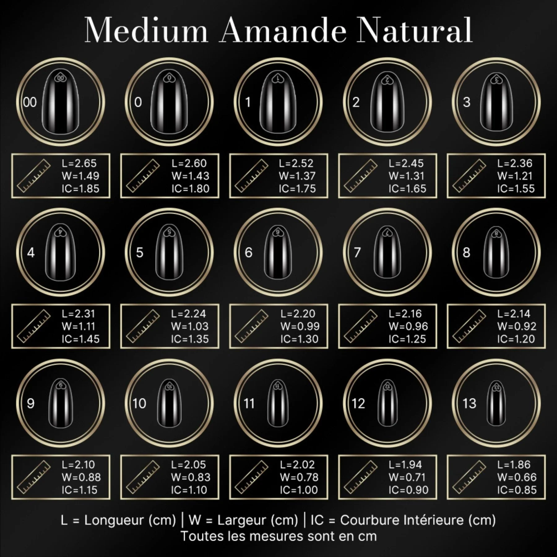 cap's nails médium amande natural - Capsules américaine - Image 5
