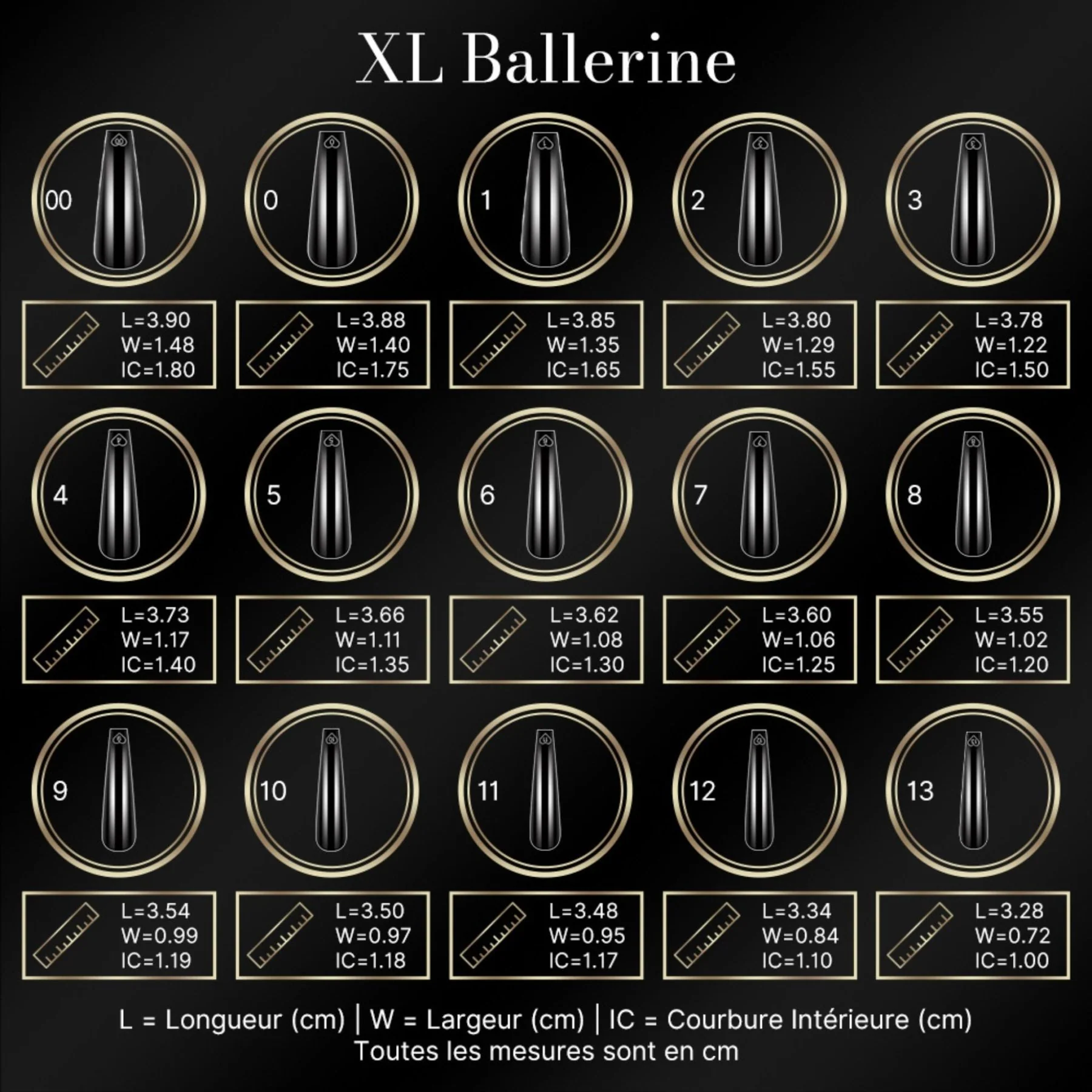 cap's nails XL ballerine - Capsules américaine - Image 6