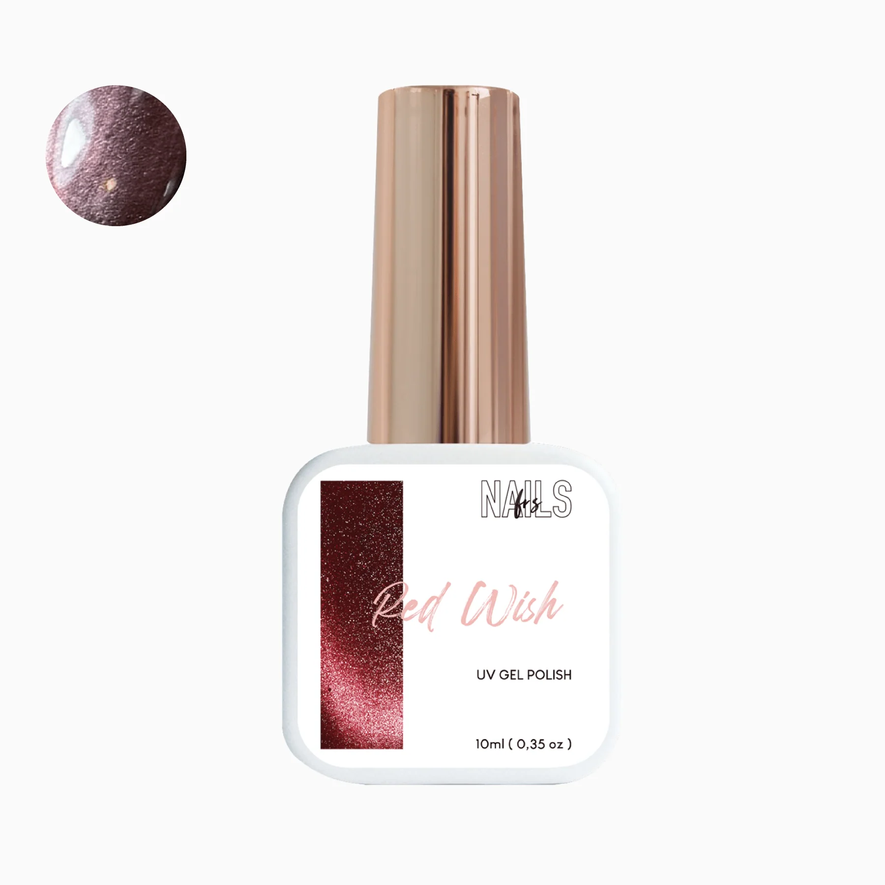 Gel polish Red wish