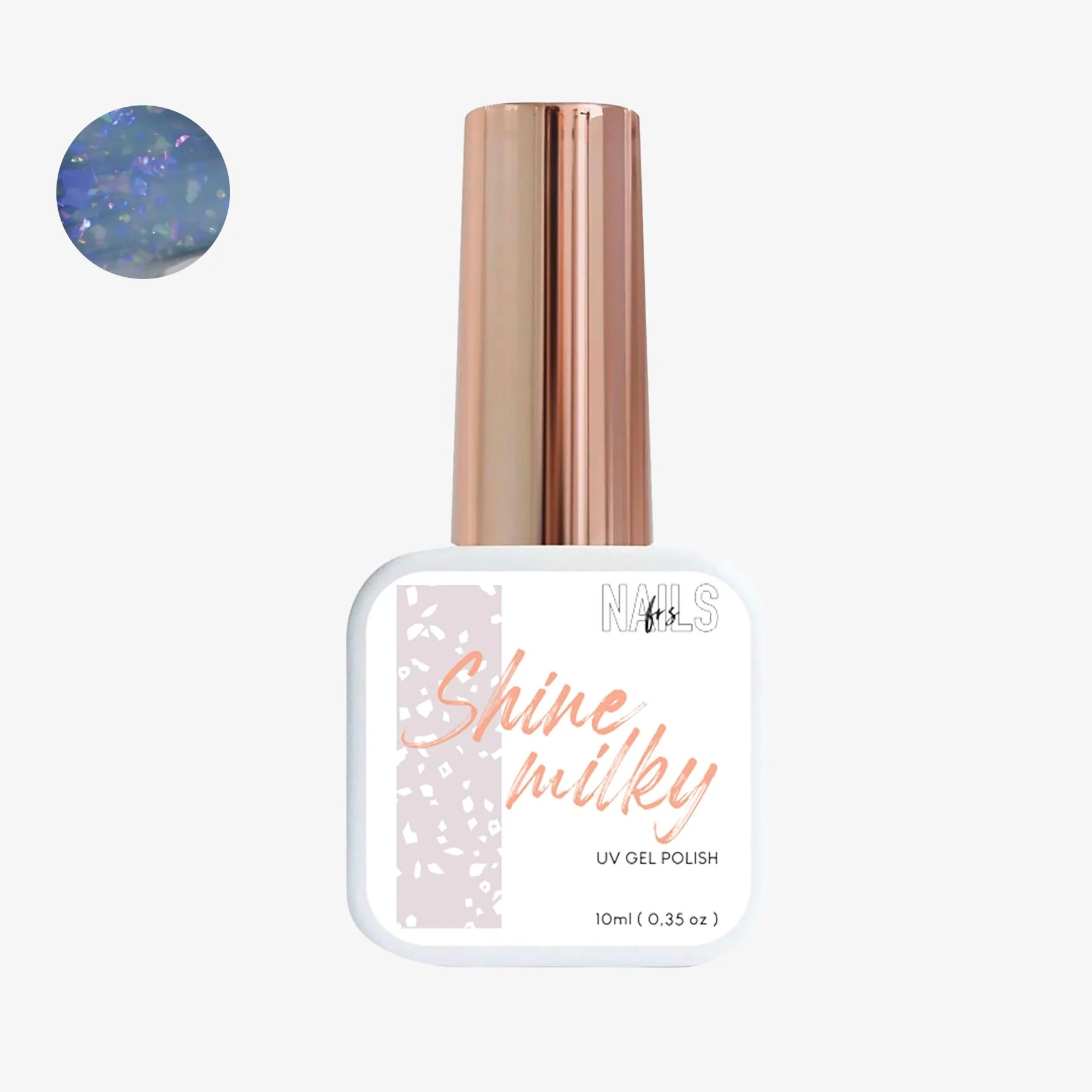 Gel Polish Shine Milky