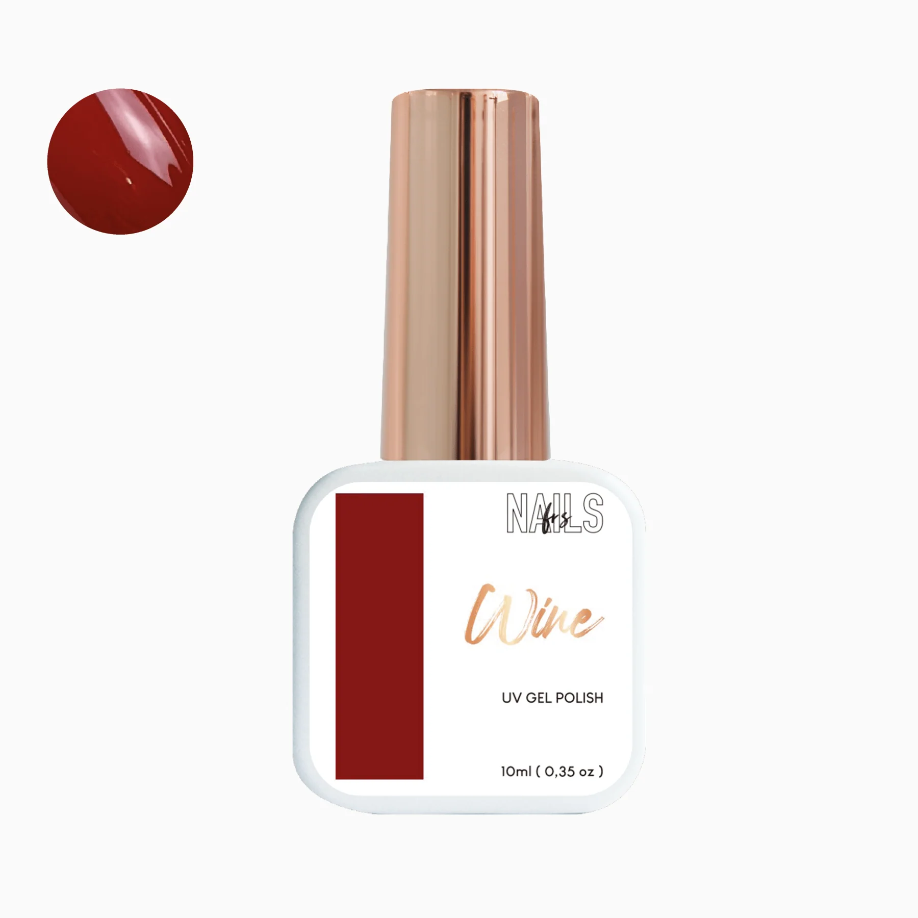 Gel polish Wine