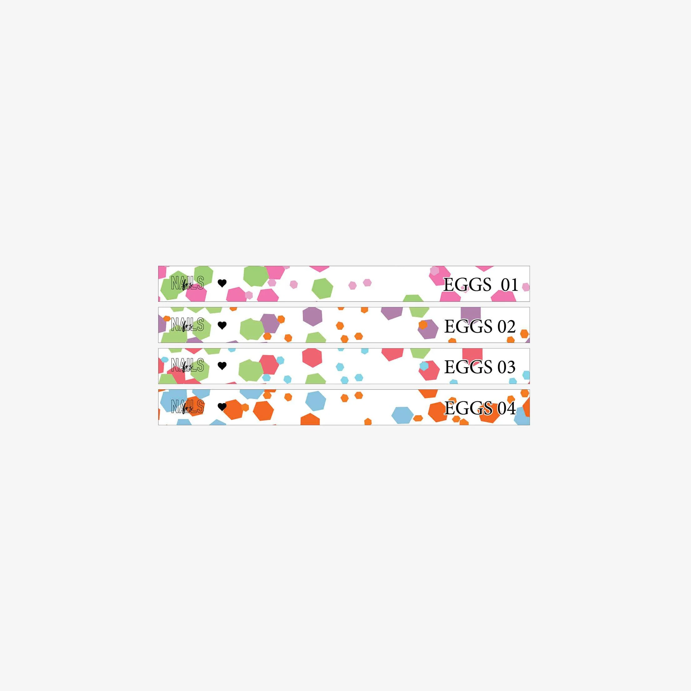 Stickers Nuancier Vernis Semi-Permanent - Présentoir Gel Polish NAILS FRS - Image 16