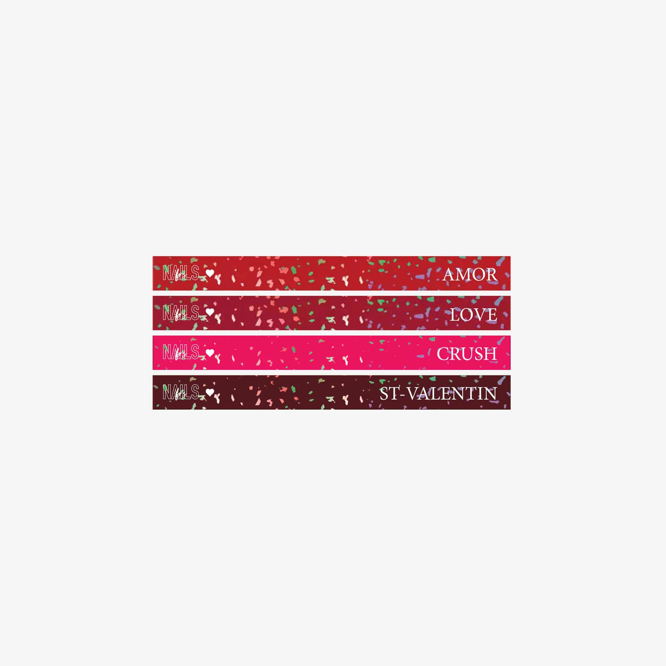 Stickers Nuancier Vernis Semi-Permanent - Présentoir Gel Polish NAILS FRS - Image 18
